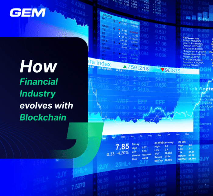 How Financial Industry evolves with Blockchain Technology?