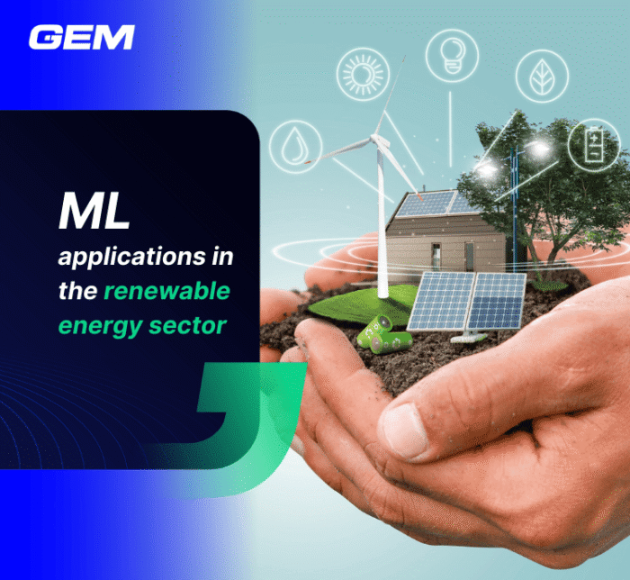 ML applications in the renewable energy sector