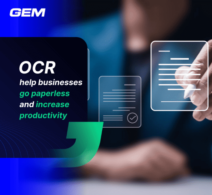 How OCR help businesses go paperless and increase productivity (with examples)