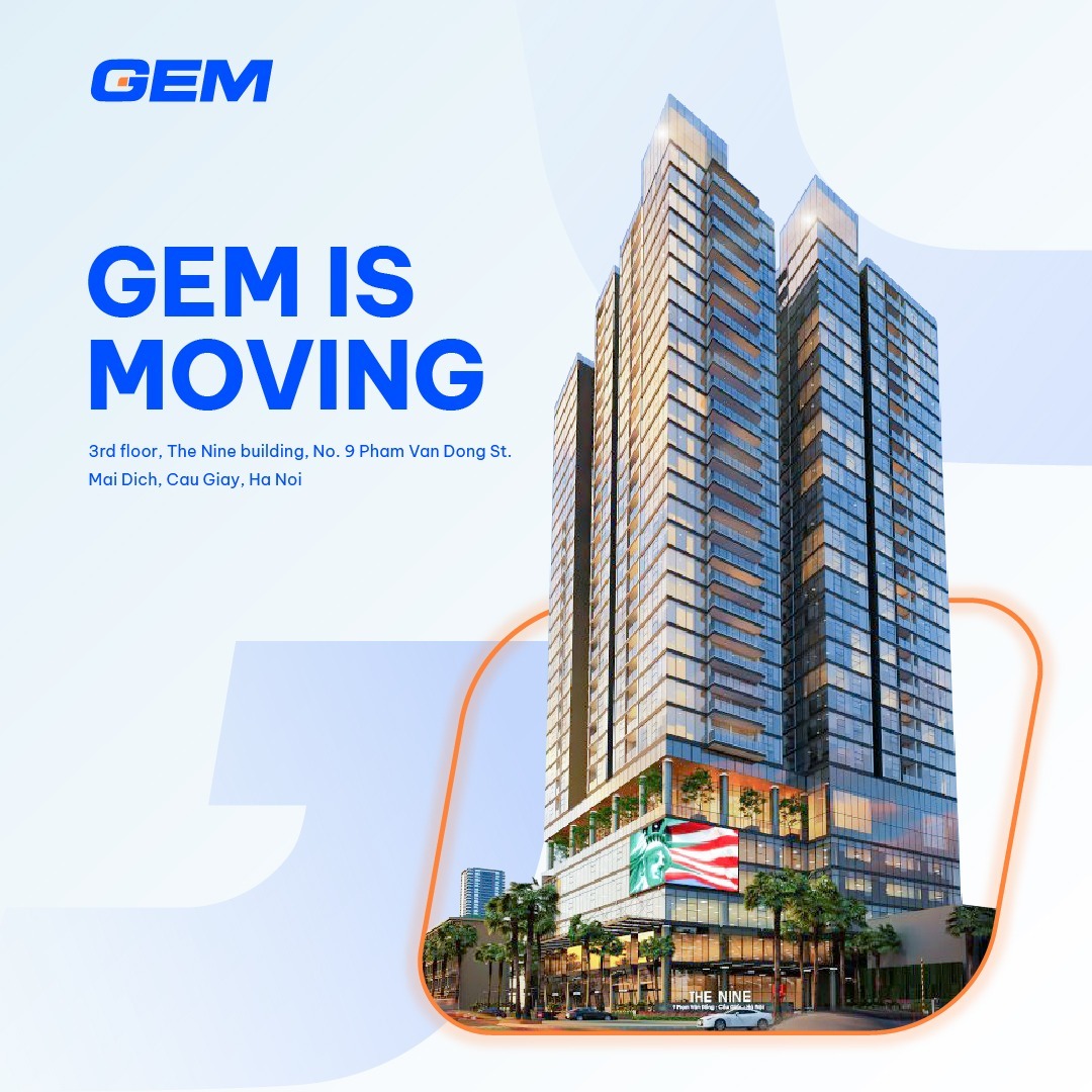 GEM is moving to a new office.