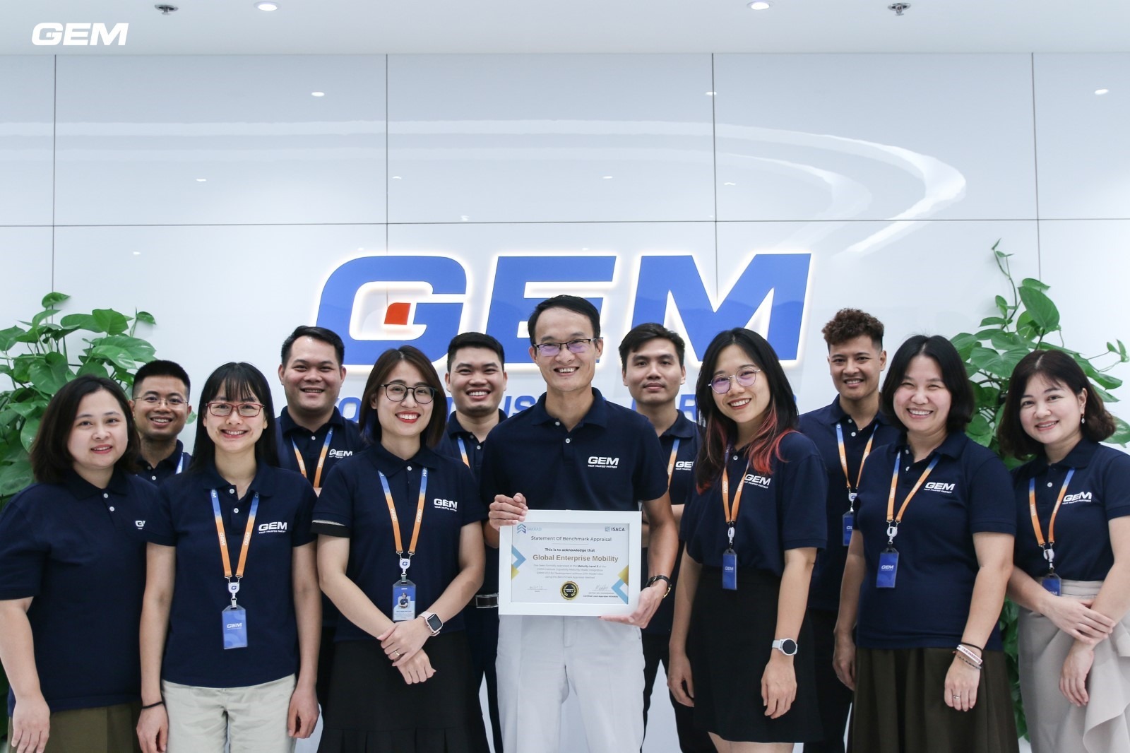 GEM’s Board of Managers celebrated CMMi Level 3 achievement