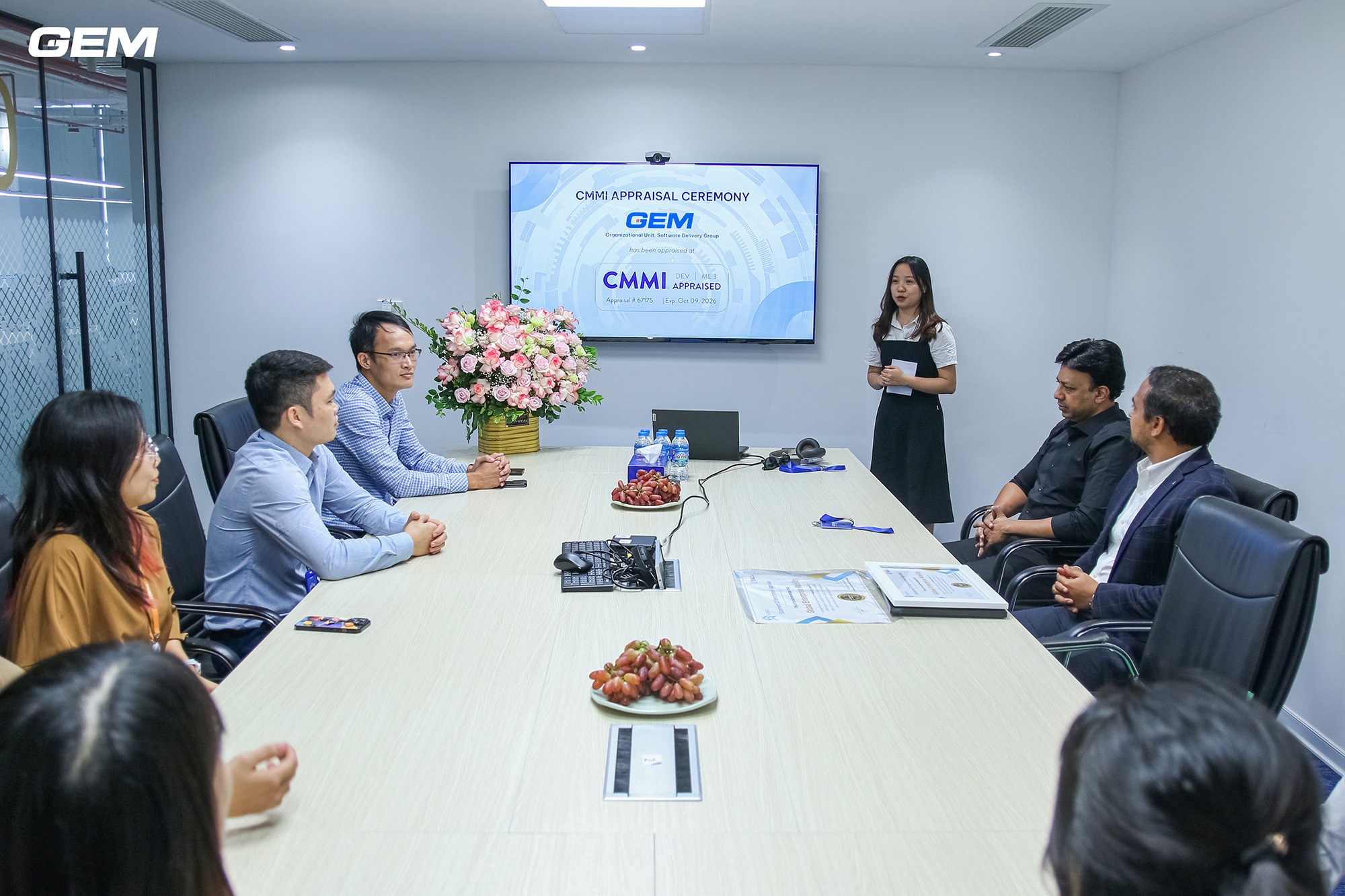 GEM Corporation’s software delivery group appraised at CMMI Level 3
