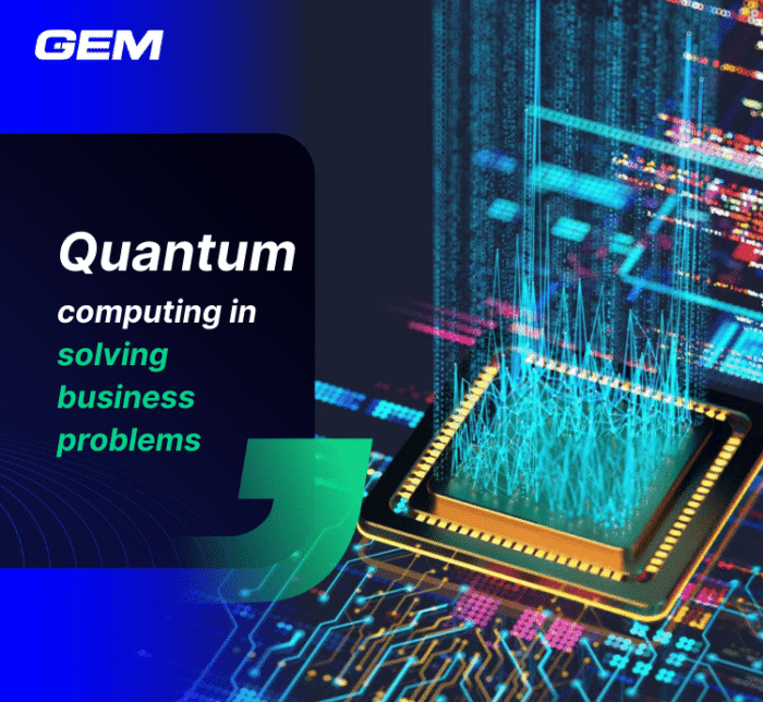Quantum computing in solving business problems