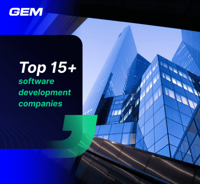 top 15 software development companies