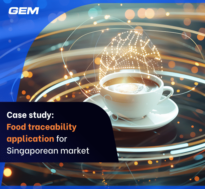 Food traceability application for Singaporean market