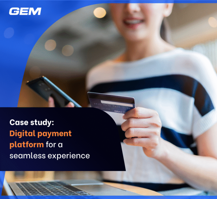 Digital payment platform for seamless experience