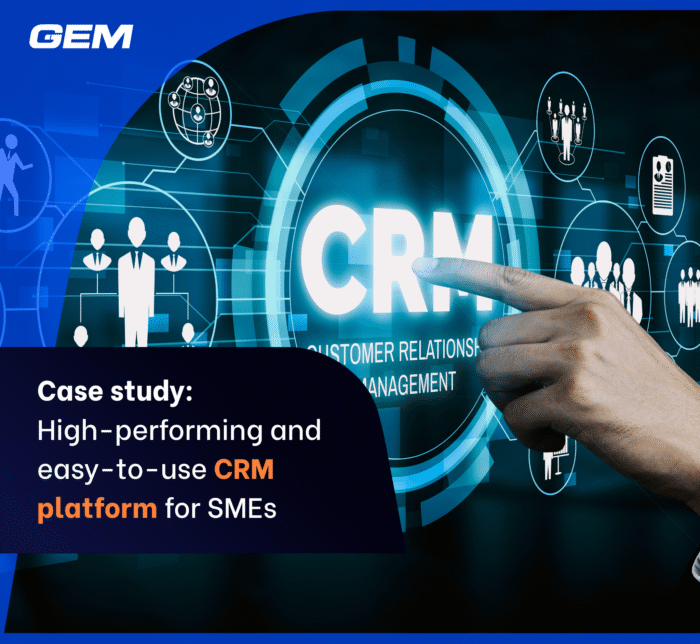 Intuitive and easy-to-use CRM platform for SMEs