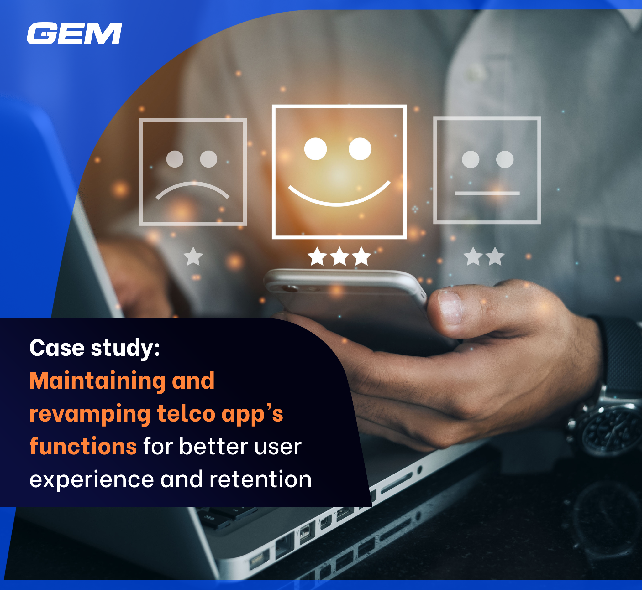 Maintaining and revamping telco app’s functions for better user experience and retention