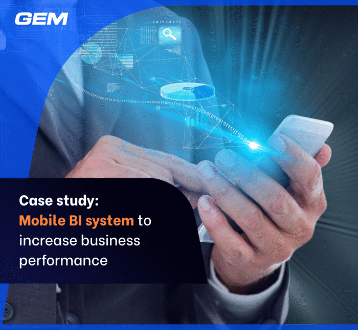 Mobile BI system to increase business performance