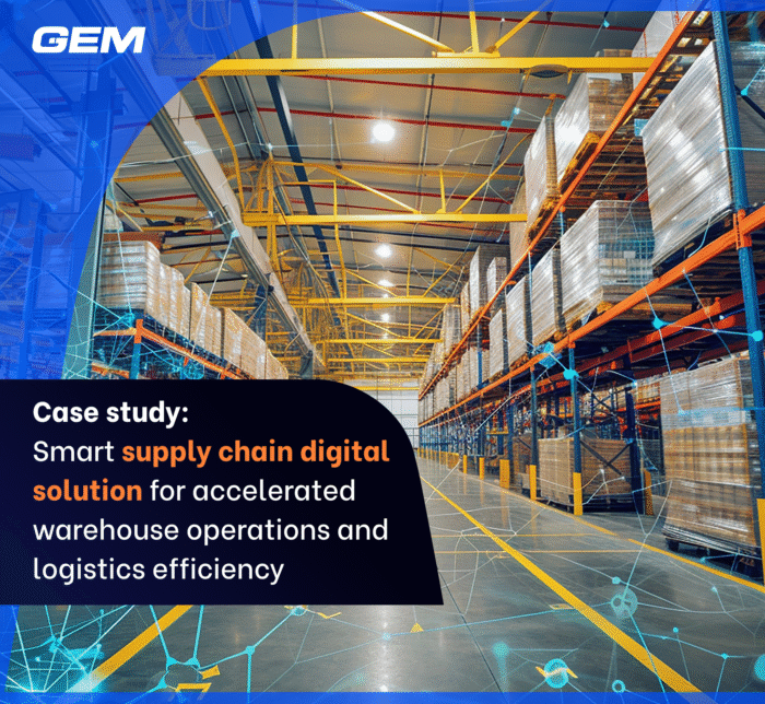 Smart Supply Chain Digital Solution for Accelerated Warehouse Operations and Logistics Efficiency
