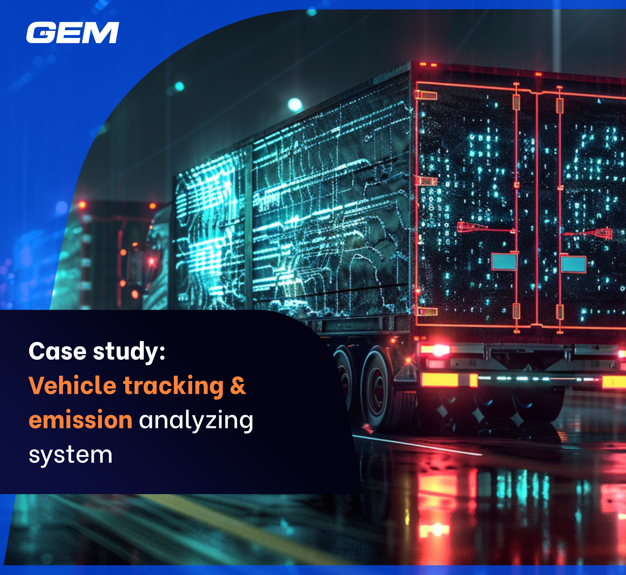 Vehicle tracking & emission analyzing system