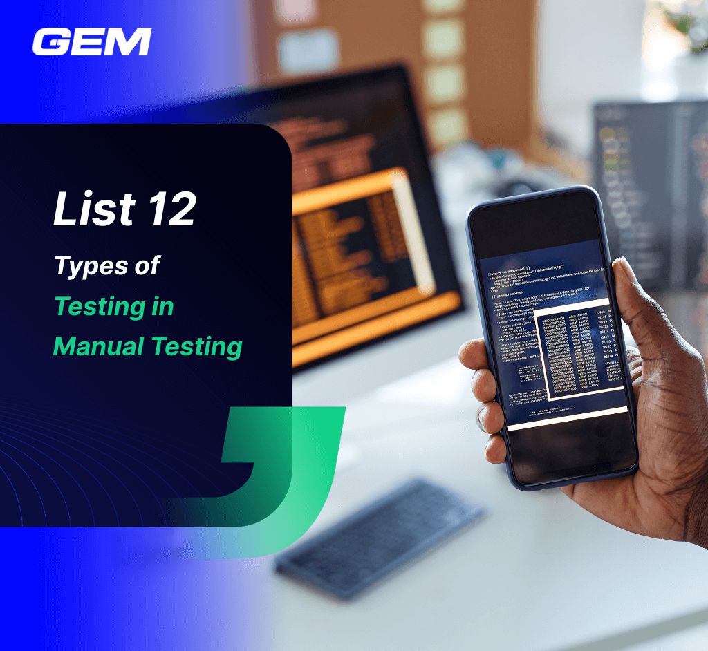 10 list 12 types of testing in manual testing