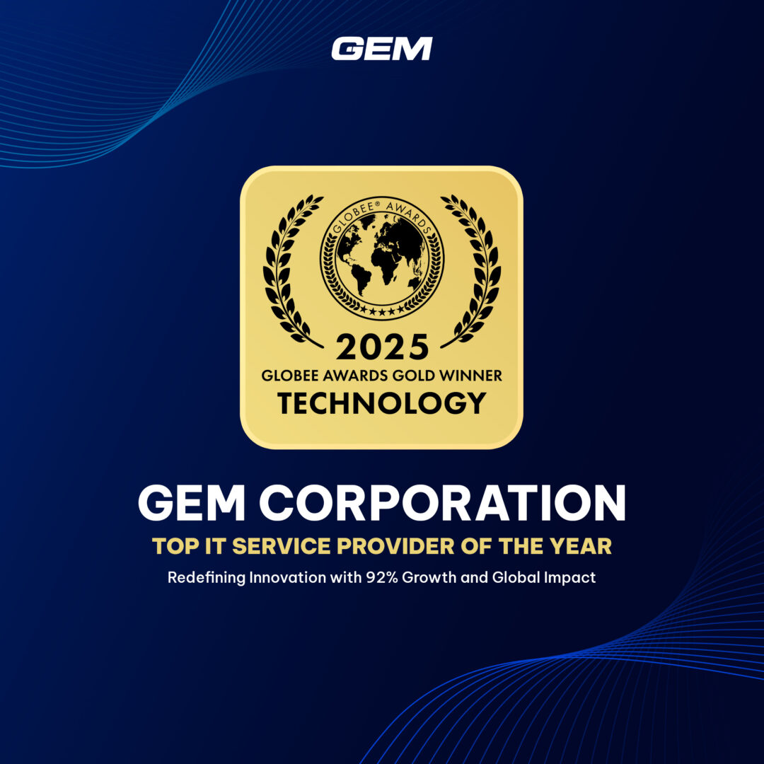 GEM Corporation Named Gold Winner at 2025 Globee® Technology Awards