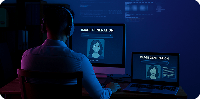 AI image generation