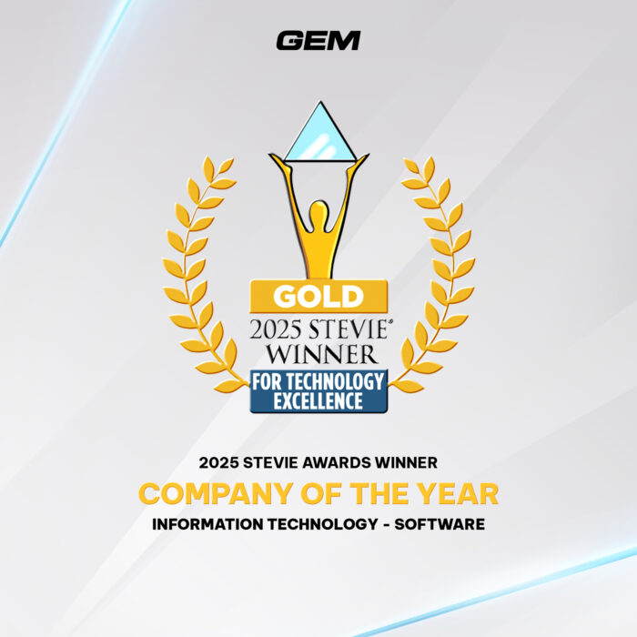 GEM CORPORATION HONORED AS GOLD STEVIE® AWARD WINNER IN 2025 STEVIE AWARDS FOR TECHNOLOGY EXCELLENCE 