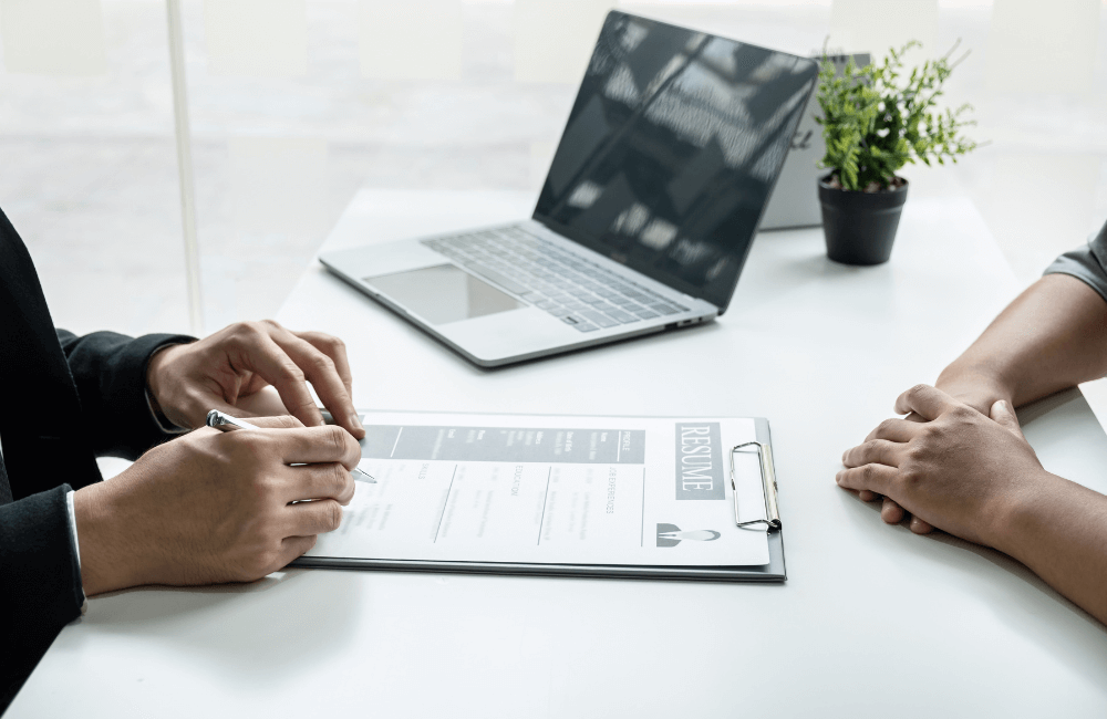 3 review and interview candidates