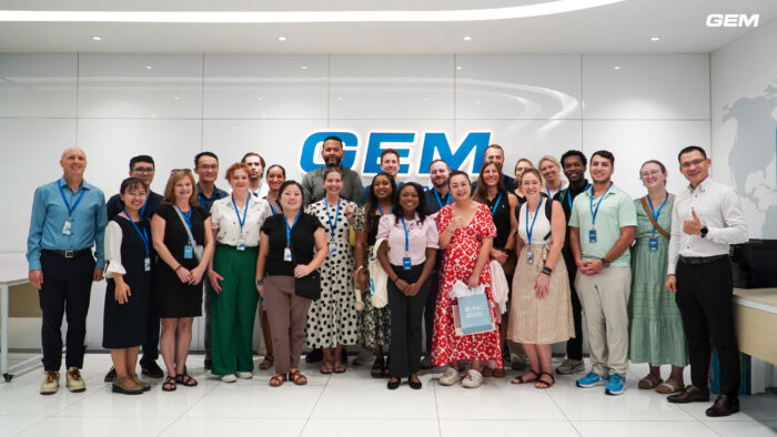 GEM, Tubudd, ThinkZone, Authentica, ABROADER and UNC EMBA group photo