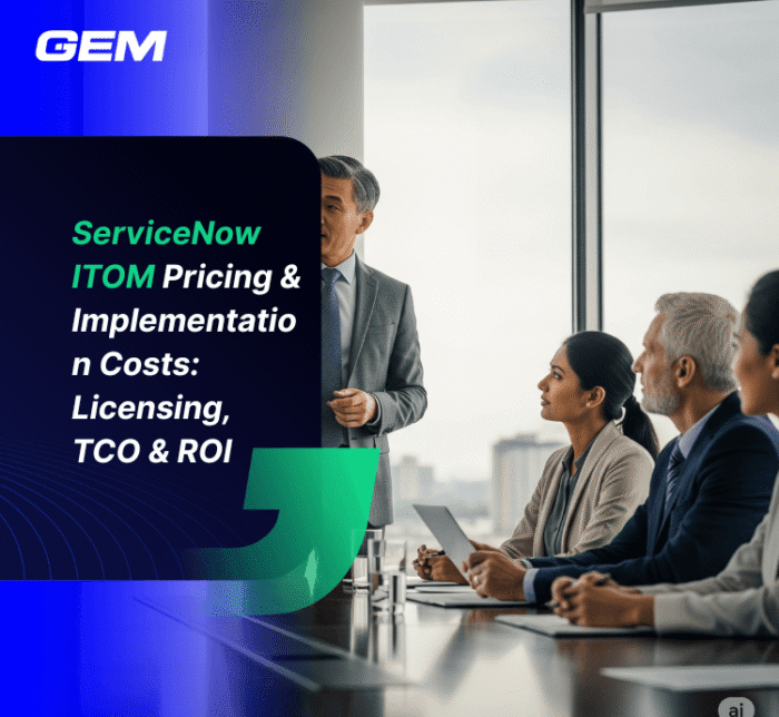 ServiceNow ITOM Pricing & Implementation Costs: Licensing, TCO & ROI