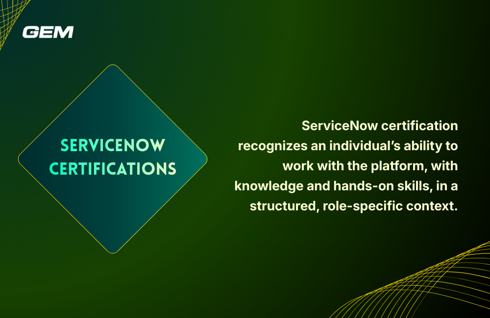 what are servicenow certifications what are servicenow certifications