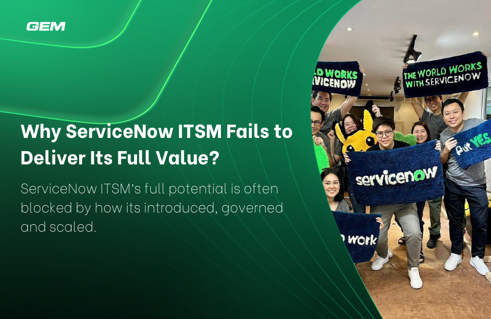 Thumb: ServiceNow ITSM’s full potential is often blocked by how its introduced, governed and scaled.