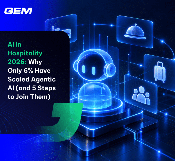 AI in Hospitality 2026: Why Only 6% Have Scaled Agentic AI (and 5 Steps to Join Them)